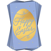Happy Easter Hot-Stamped Guest Towels - 8" x 4" | Multi-Color | Pack of 16